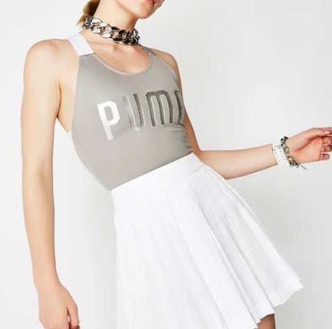 Women Bodysuit - Puma Metallic Grey - Soul and Sense Streetwear