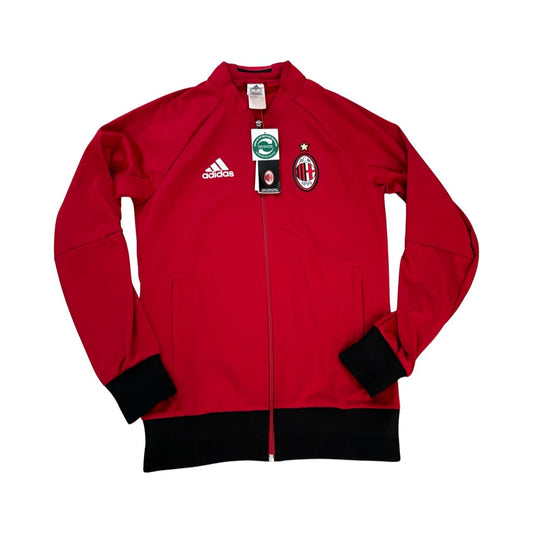 AC Milan Adidas Football Men Red Anthem Jacket - Soul and Sense Streetwear
