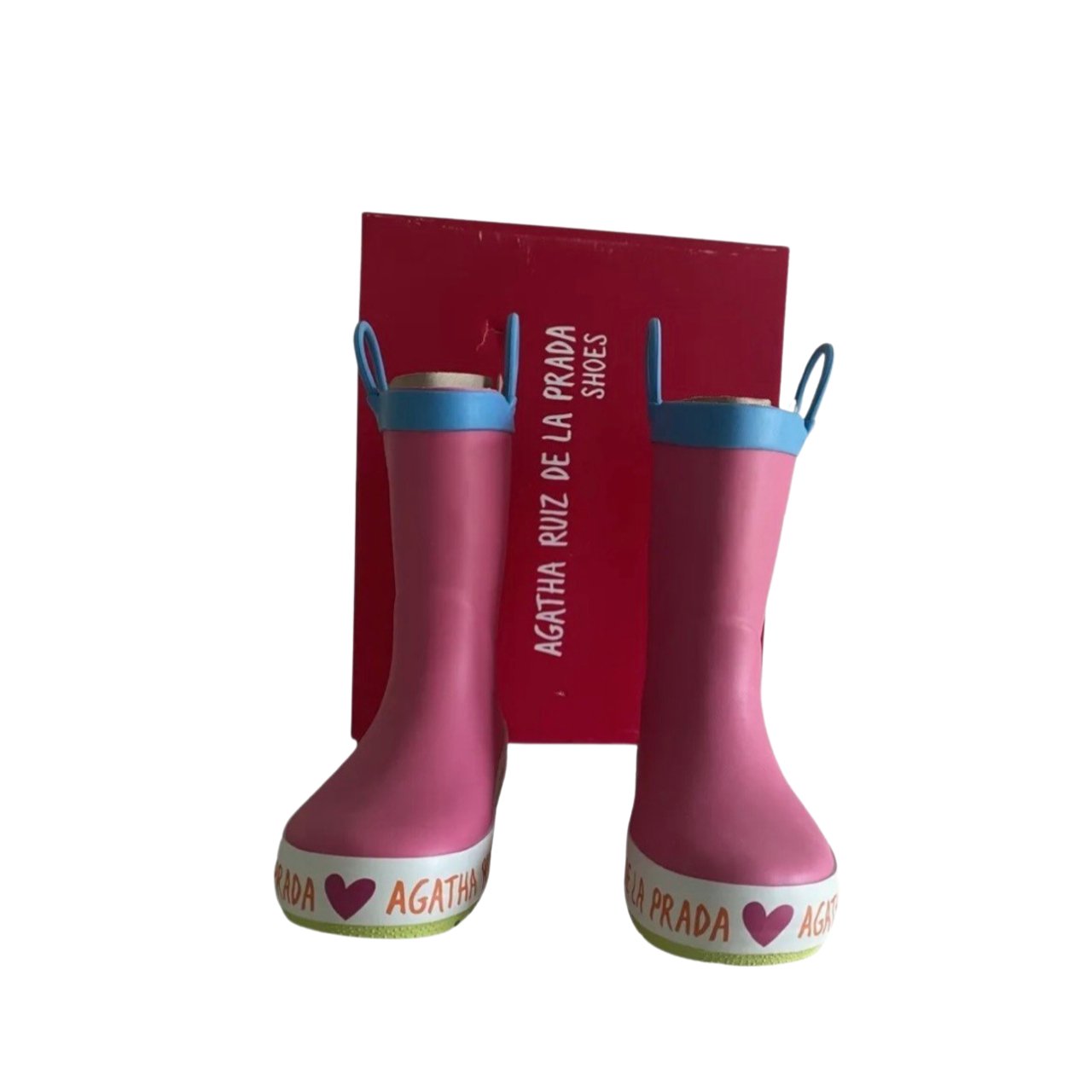 Agatha Ruiz de la Prada Kids Pink Wellington boots - Soul and Sense Streetwear