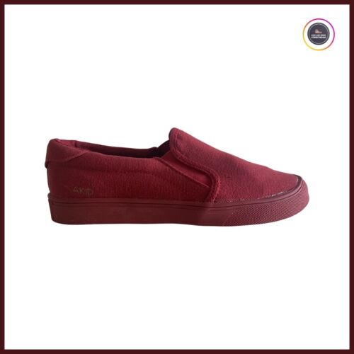 AKID children kids shoes red canvas - Soul and Sense Streetwear