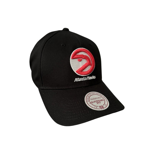 Atlanta Hawks NBA Mitchell & Ness HWC Basketball Snapback Cap with Round Brim - Soul and Sense Streetwear