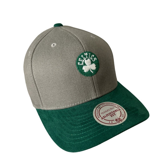 Boston Celtics NBA Mitchell & Ness HWC Snapback Cap with Round Brim - Soul and Sense Streetwear