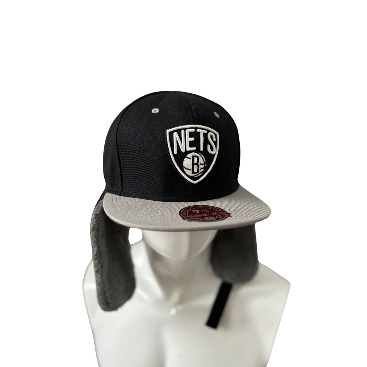 Brooklyn Nets NBA Mitchell & Ness Deerstalker Hat with Flat Brim - Soul and Sense Streetwear