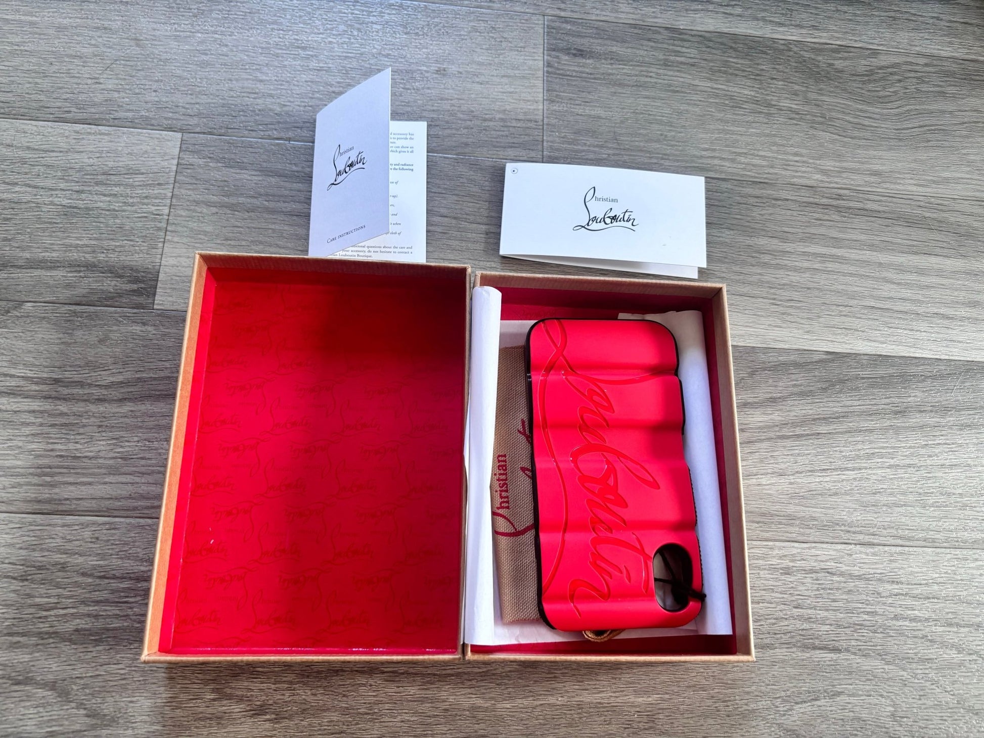 Christian Louboutin iPhone XS phone case - Soul and Sense Streetwear