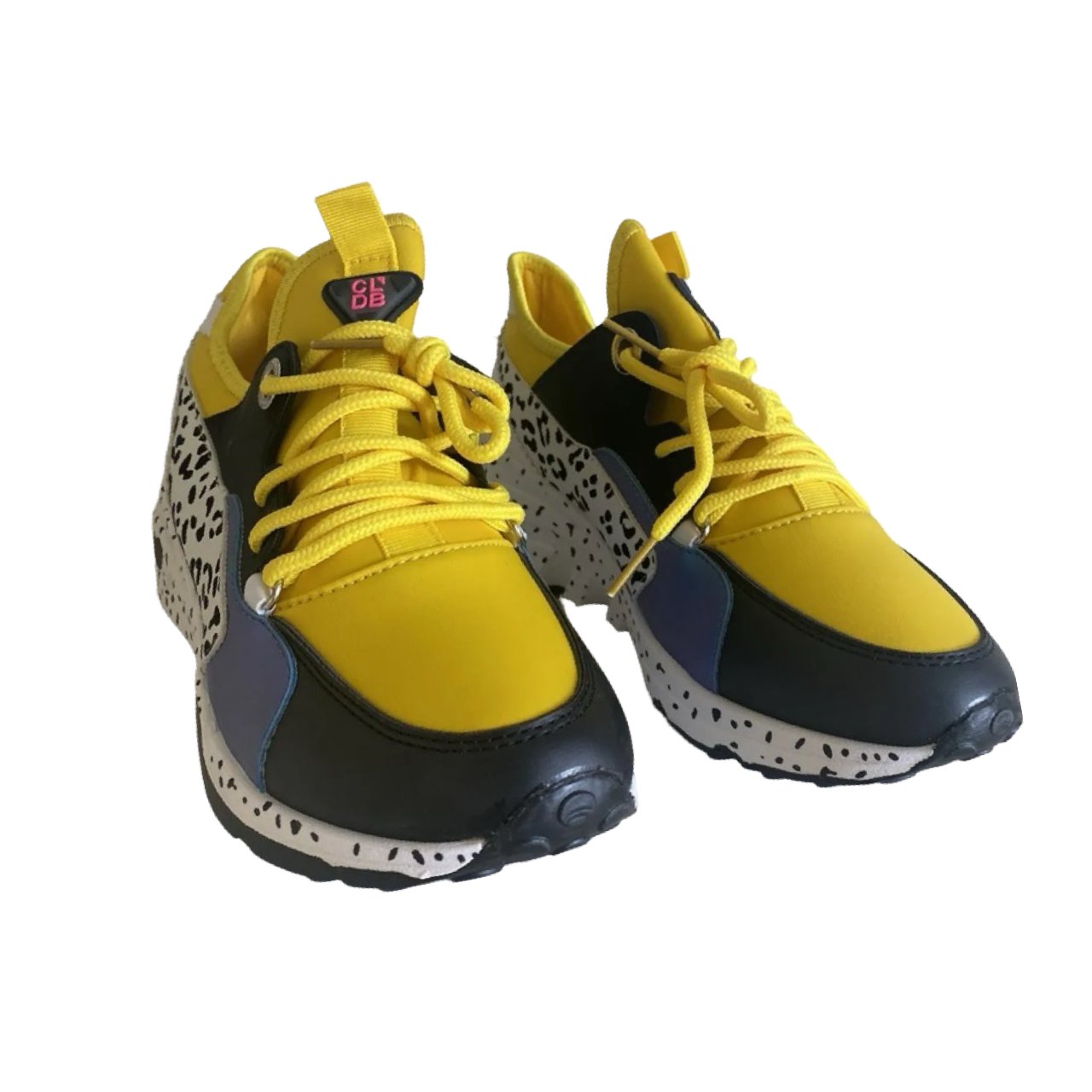 Colourful Women Trainers with Platforms in Yellow - Soul and Sense Streetwear