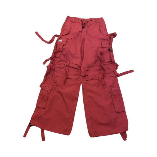 Criminal Damage London Unisex Parachute Cargo Pants 3/4 Retro Deadstock Drome style - Soul and Sense Streetwear