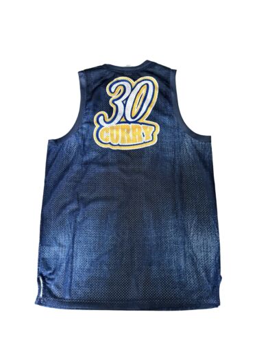 Golden Warriors NBA Mesh Basketball Jersey - Curry 30 - M - Soul and Sense Streetwear