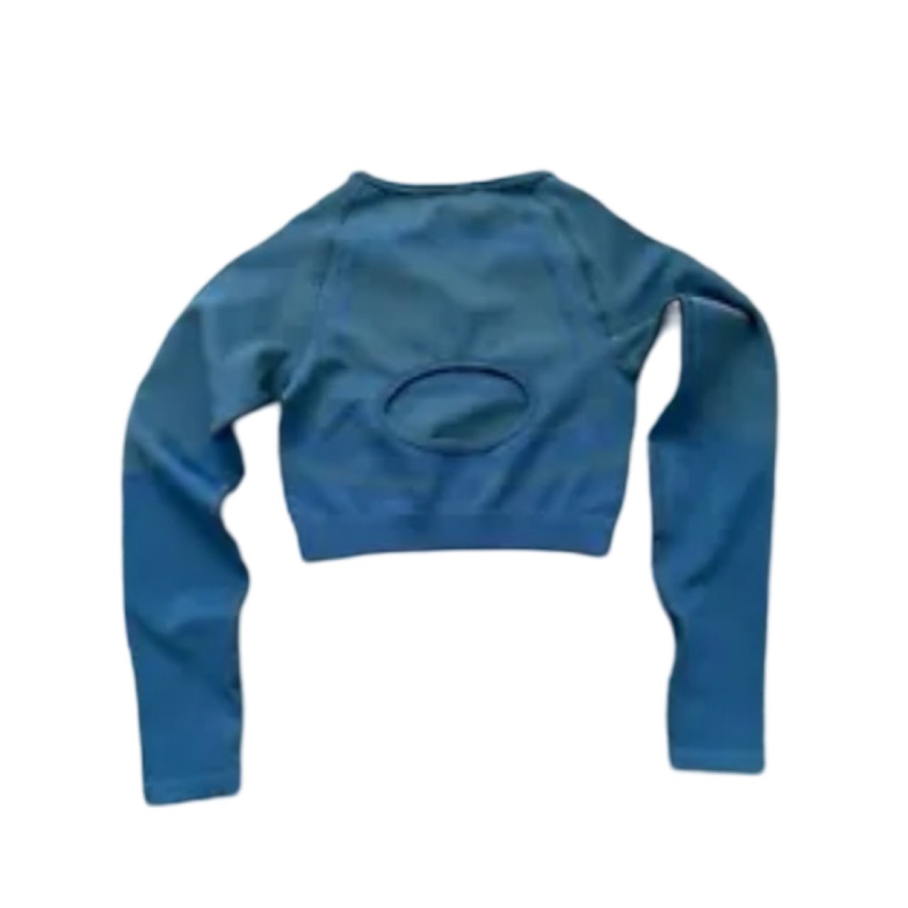Gymshark Vital Seamless Crop Top in Blue - Soul and Sense Streetwear