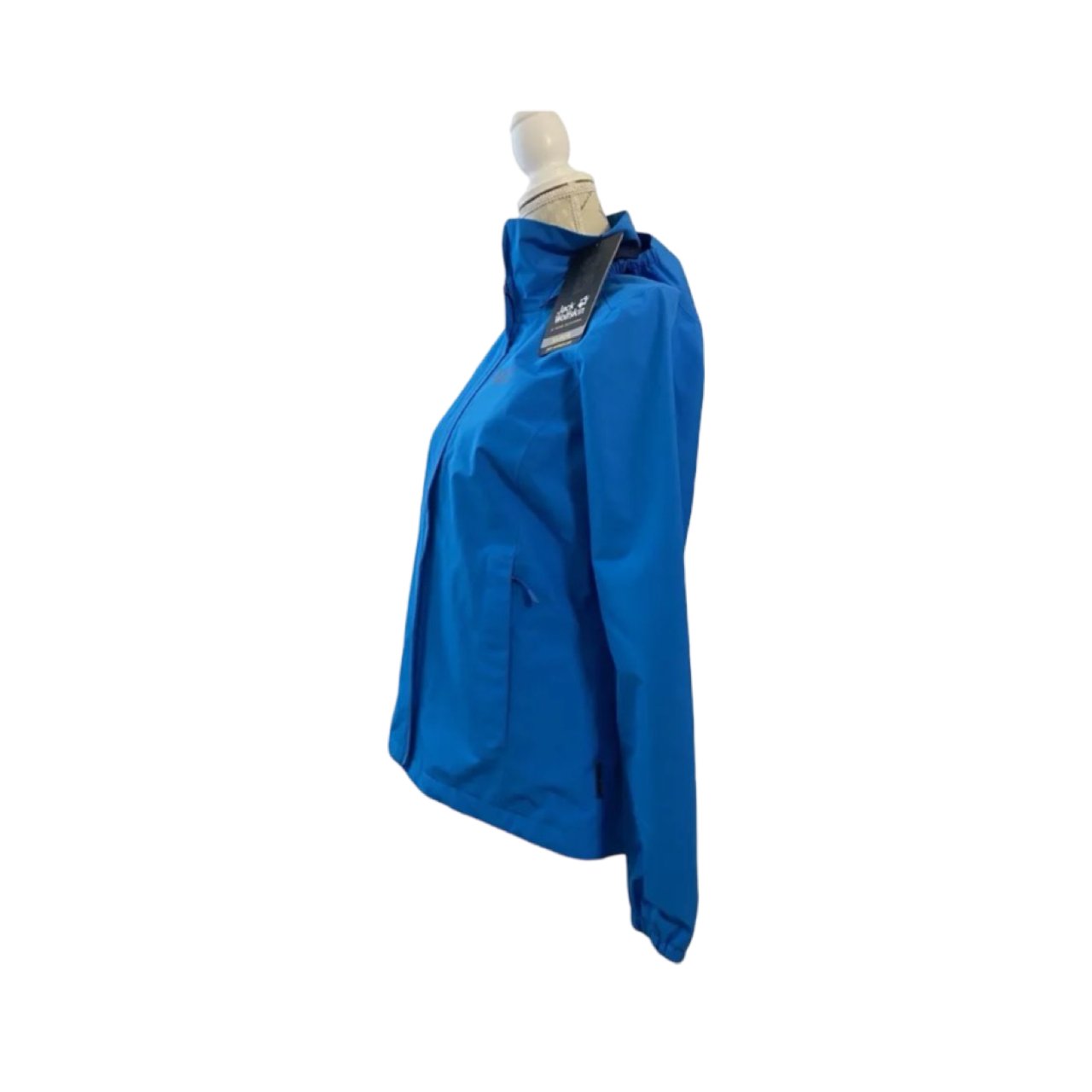 Jack Wolfskin Women Texapore Stormy Point Blue Waterproof Hooded Jacket - Soul and Sense Streetwear