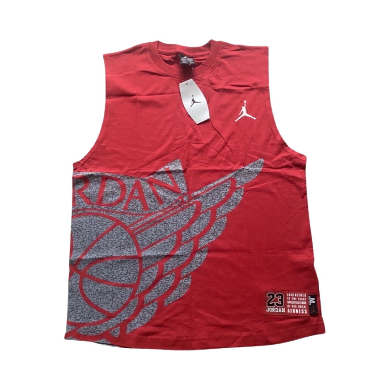 Nike Air Jordan 23 Retro Men Red Vest - Soul and Sense Streetwear