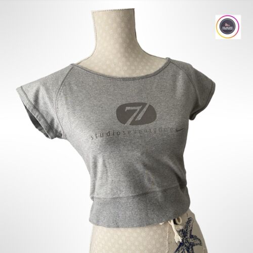Nike Swoosh Retro Yoga Women Crop Top Studio 71 - Soul and Sense Streetwear