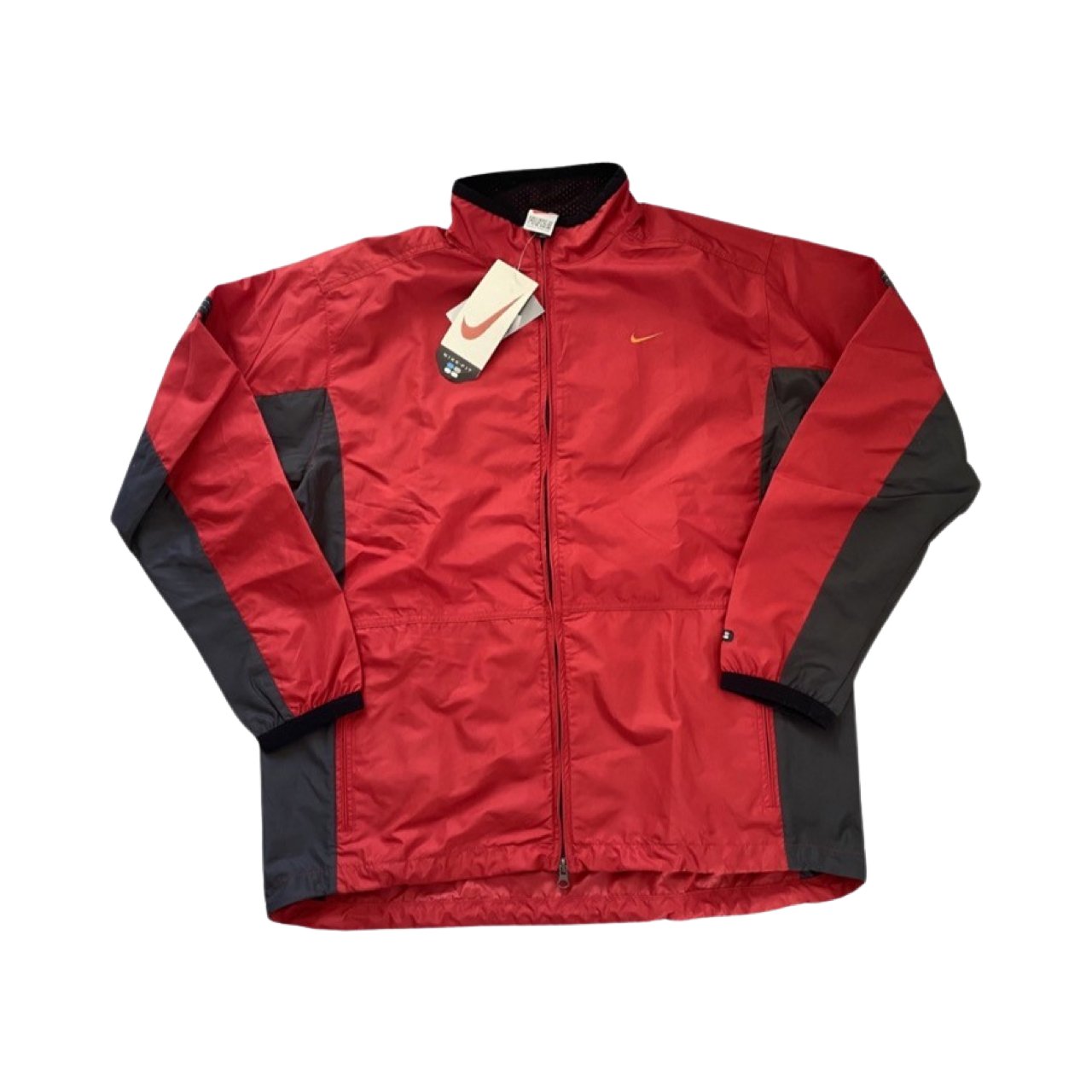 Nike Swoosh Scotchlite Retro Reflective Red Windrunner Oversized Jacket - Soul and Sense Streetwear