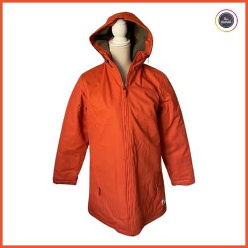 Nike Swoosh Women Athletic Pass Transit Retro Vintage Orange Coat Fleece - Soul and Sense Streetwear