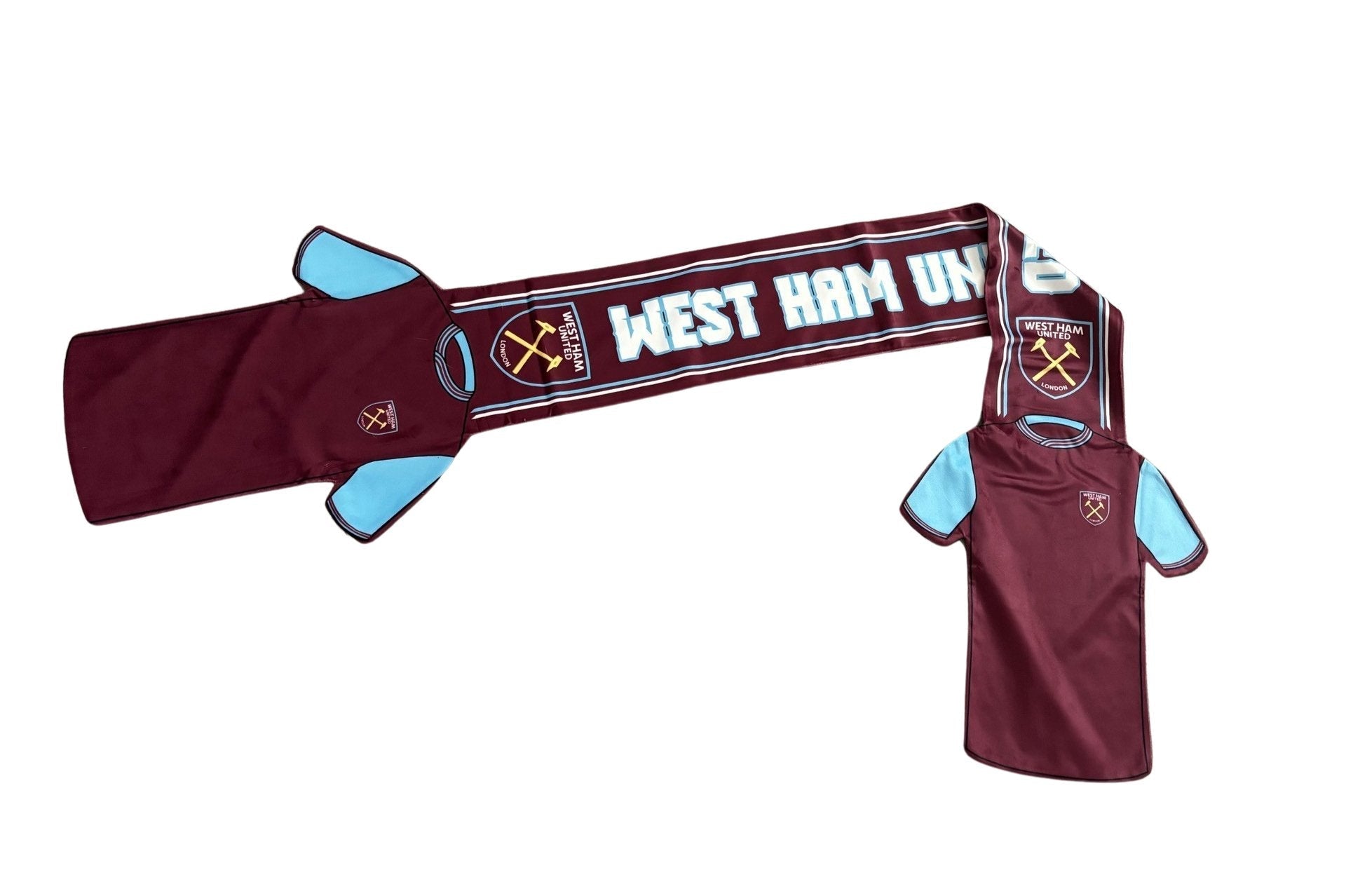 Official West Ham United FC Football Scarf - Soul and Sense Streetwear