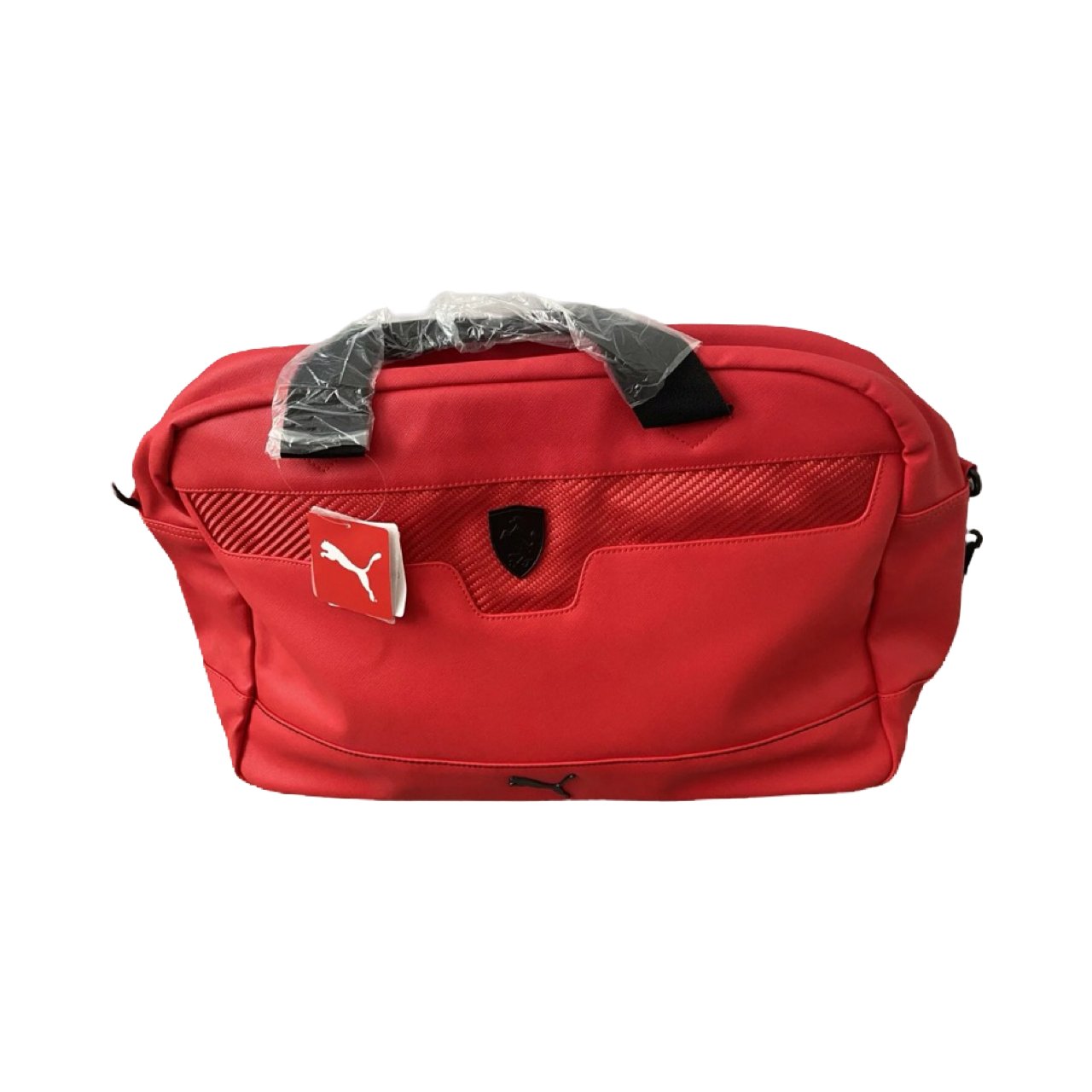 Puma Ferrari Red Large Bag LS3 Weekender in Faux Leather- 32L - Soul and Sense Streetwear