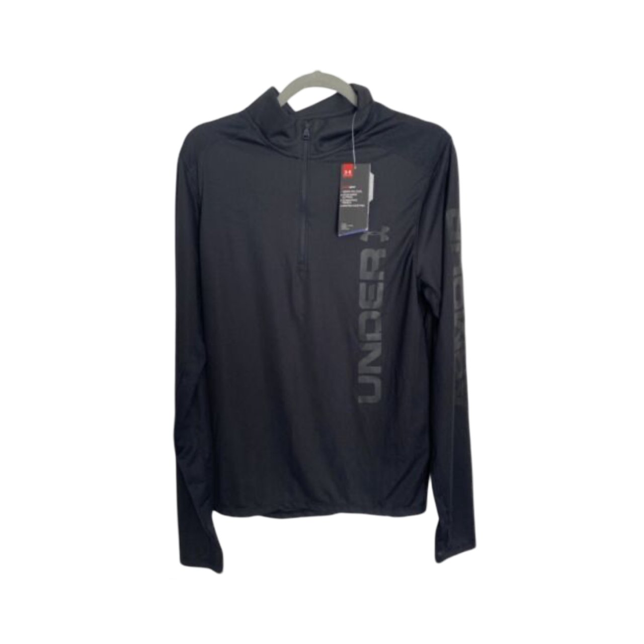 Under Armour HeatGear Mens Black 1/4 Zip Pullover - Soul and Sense Streetwear