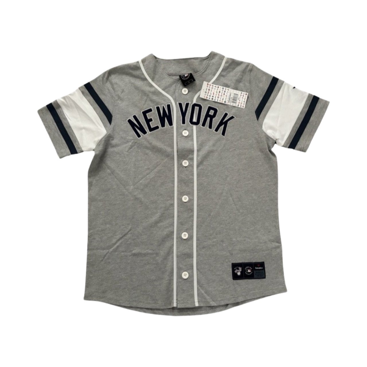 Majestic Athletic New York Yankees MLB Grey Baseball Jersey - Soul and Sense Streetwear
