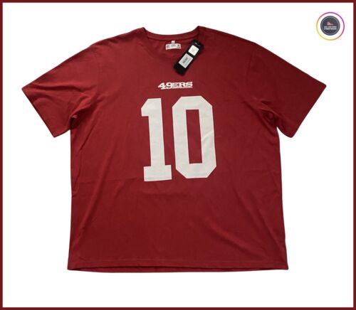 San Francisco 49ers Garoppolo NFL American Football Men Red Tshirt - Soul and Sense Streetwear